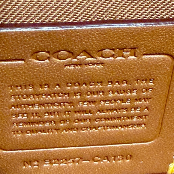 ❤️Coach Cassie B4/Chalk Colorblock Leather Crossbody Bag - Picture 6 of 8